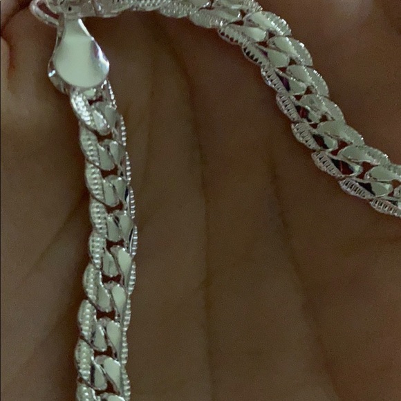 NWT Pretty 925 Silver 5MM snake chain Bracelet - Picture 4 of 6
